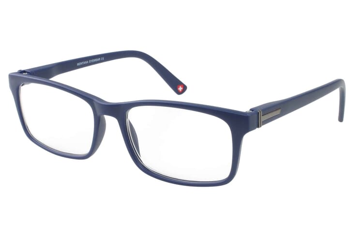 Lesebrille Montana Eyewear MR73 blue seitlich Lesebrille Montana Eyewear MR73 blue Produktbild seitlich