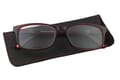Lesebrille Montana Eyewear MR73 rot auf Etui Lesebrille Montana Eyewear MR73 rot Produktbild auf Etui