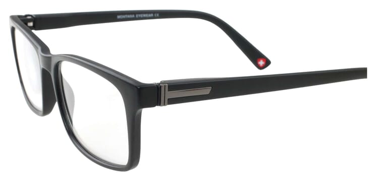 Lesebrille Montana Eyewear MR73 schwarz detail Lesebrille Montana Eyewear MR73 schwarz Produktbild detail
