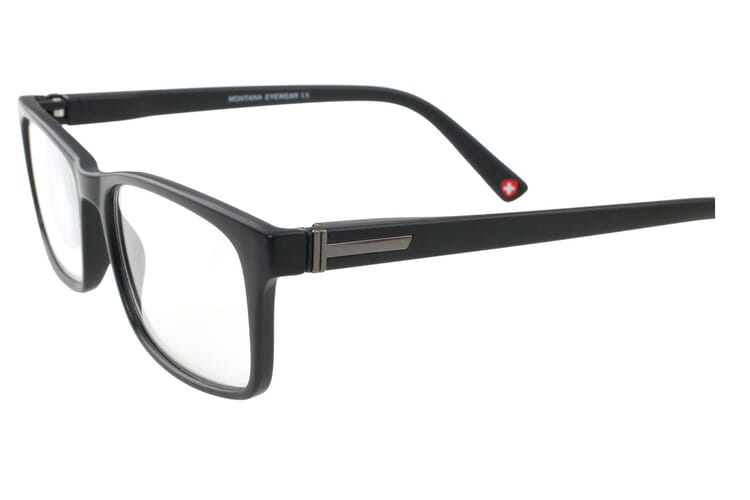 Lesebrille Montana Eyewear MR73 schwarz detail Lesebrille Montana Eyewear MR73 schwarz Produktbild detail