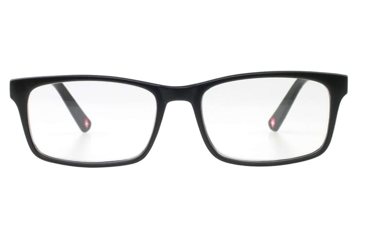 Montana-Lesebrille-MR73-schwarz-frontal Lesebrille Montana Eyewear MR73 schwarz Produktbild frontal