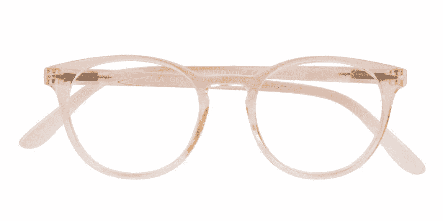 I Need You Lesebrille Ella beige Produktfotos frontal