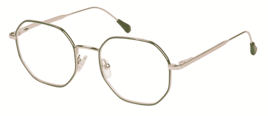 I NEED YOU reading glasses Yoko green gold Product image on the side I NEED YOU reading glasses Yoko green gold Product image on the side