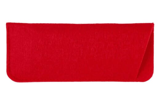 I Need You Lesebrille Yoko rot kupfer Etui Produktbild