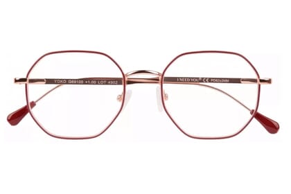 I Need You Lesebrille Yoko rot kupfer Produktbild frontal I Need You Lesebrille Yoko rot kupfer Produktbild frontal