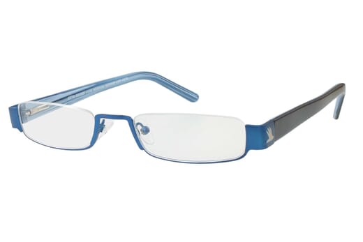 I Need You Halbrand Lesebrille Otto blau Produktbild seitlich