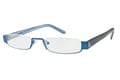 I Need You Halbrand Lesebrille Otto blau seitlich I Need You Halbrand Lesebrille Otto blau Produktbild seitlich