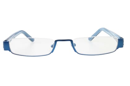 I Need You Halbrand Lesebrille Otto blau frontal Otto Blau