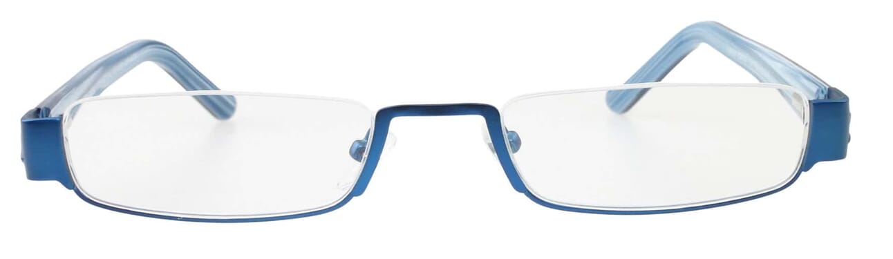 I Need You Halbrand Lesebrille Otto blau frontal Otto Blau