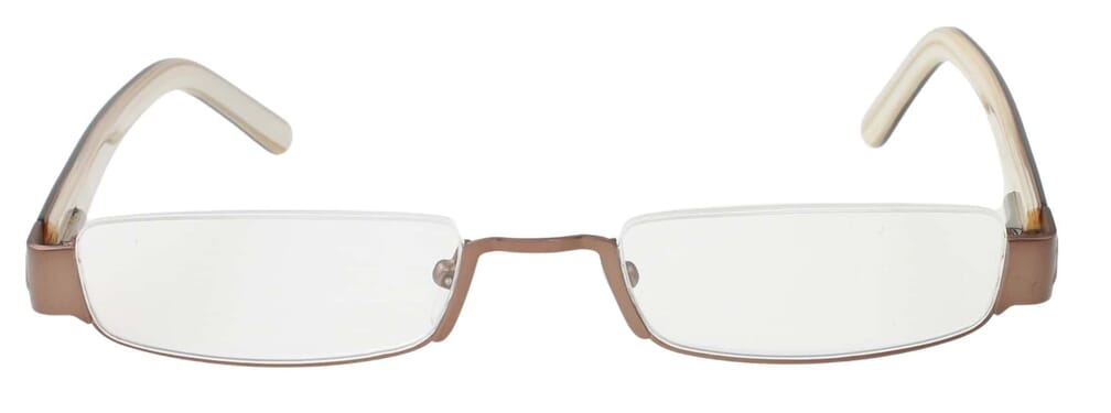 I Need You Halbrand Lesebrille Otto braun frontal Otto Braun