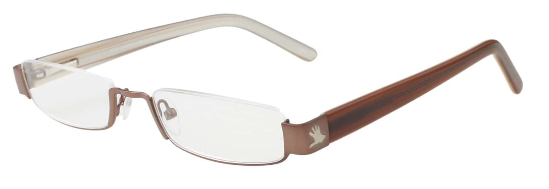 I Need You Halbrand Lesebrille Otto braun seitlich Otto Braun