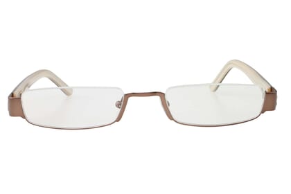 I Need You Halbrand Lesebrille Otto braun frontal Otto Braun