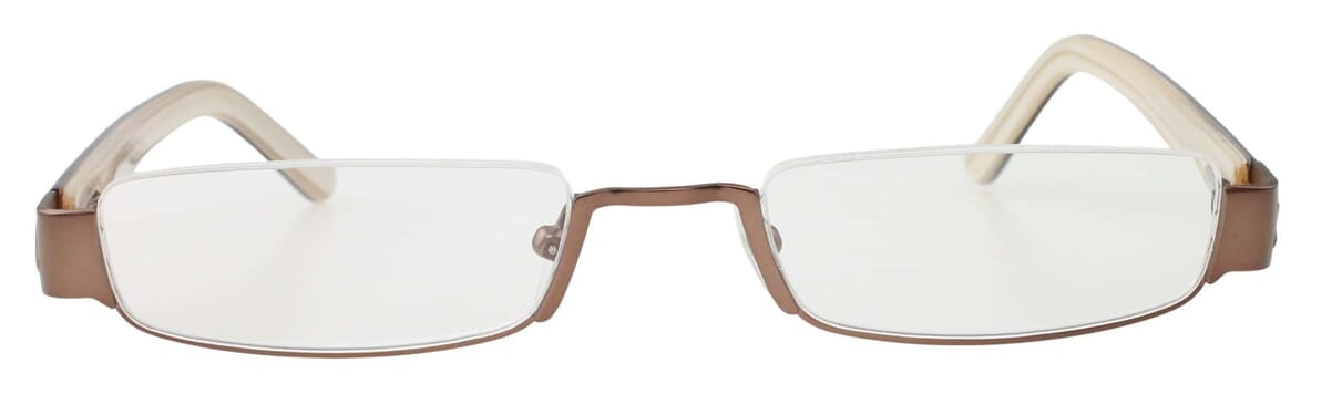 I Need You Halbrand Lesebrille Otto braun frontal Otto Braun