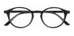 Lesebrille I Need You Quinn schwarz frontal Produktbild