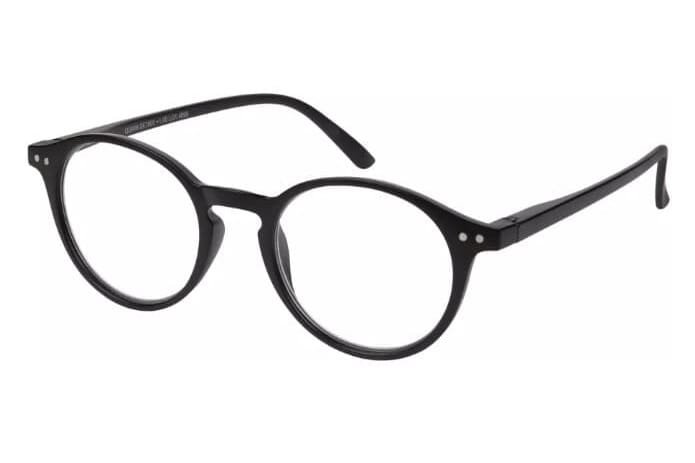 Reading glasses I NEED YOU Quinn black sideways Reading glasses I NEED YOU Quinn black side Product image