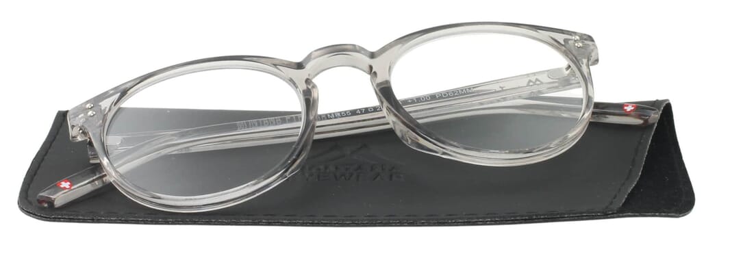 Lesebrille Montana MR55 crystal auf Etui Lesebrille Montana MR55 crystal auf Etui Produktbild