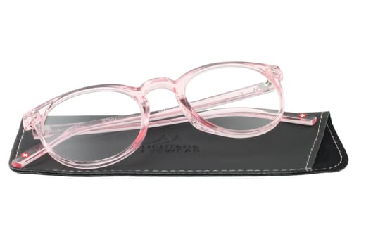 Lesebrille Montana MR55 rose auf Etui Produktbild