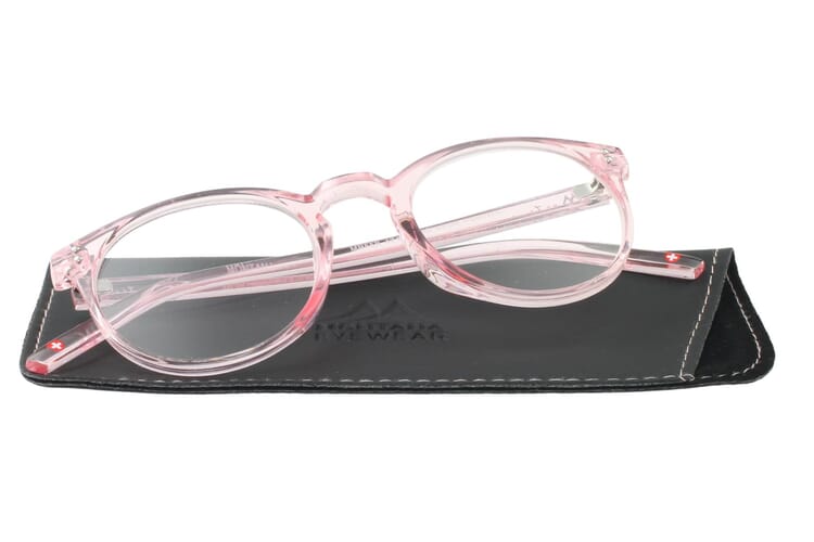 Lesebrille Montana MR55 rose auf Etui Produktbild Lesebrille Montana MR55 rose auf Etui Produktbild