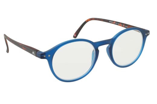 Reading glasses Montana MR65 blue havana side Product image