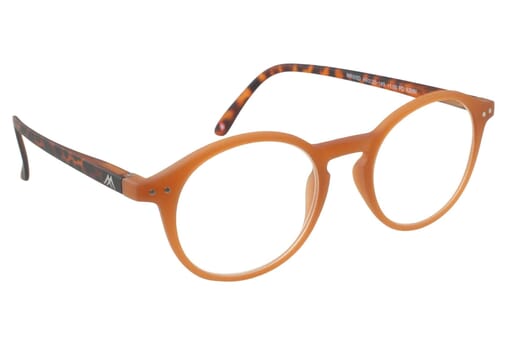 Lesebrille Montana MR65 braun-havanna seitlich Produktbild