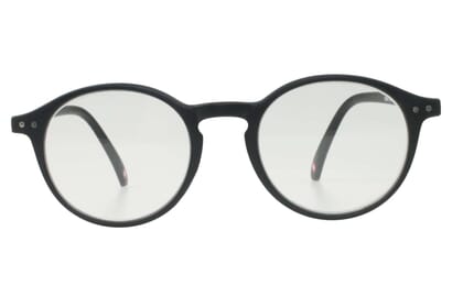 Lesebrille Montana MR65 schwarz Produktbild Lesebrille Montana MR65 schwarz frontal Produktbild