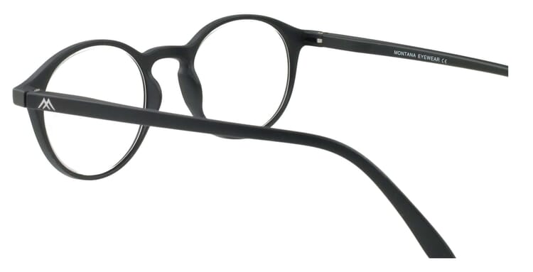 Lesebrille Montana MR65 schwarz hinten Lesebrille Montana MR65 schwarz hinten Produktbild