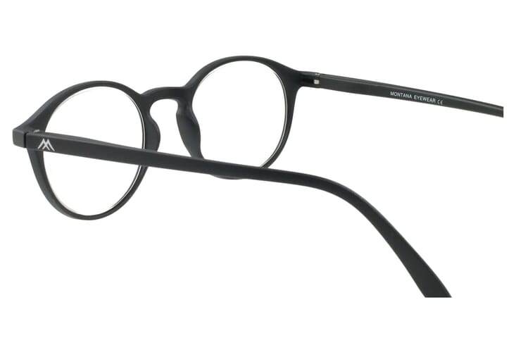 Lesebrille Montana MR65 schwarz hinten Lesebrille Montana MR65 schwarz hinten Produktbild