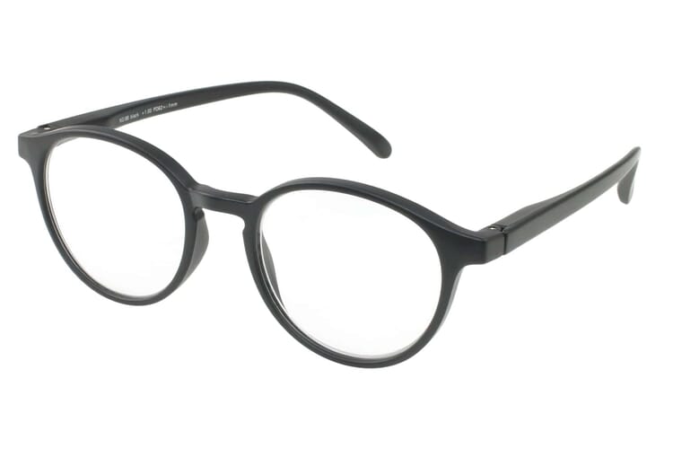 Reading glasses New's Optic No. 88 black sideways Reading glasses New's Optic No. 88 black side Product image