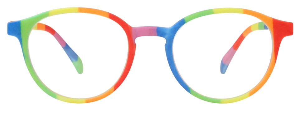 Lesebrille News Optic No. 88 farbenfroh frontal Lesebrille News Optic No. 88 farbenfroh frontal Produktbild
