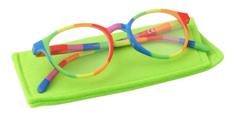 Lesebrille News Optic No. 88 farbenfroh auf Etui Lesebrille News Optic No. 88 farbenfroh auf Etui Produktbild