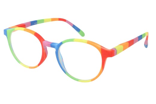 Lesebrille News Optic No. 88 farbenfroh seitlich Produktbild