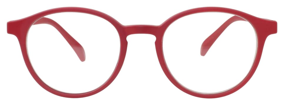 Lesebrille News Optic No. 88 rot frontal Lesebrille News Optic No. 88 rot frontal Produktbild