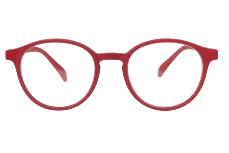 Lesebrille News Optic No. 88 rot frontal Lesebrille News Optic No. 88 rot frontal Produktbild