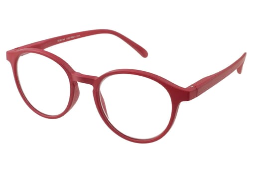Lesebrille News Optic No. 88 rot seitlich Produktbild
