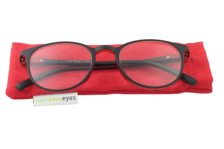 Lesebrille Victoria Linda rot mit Etui Lesebrille Victoria Linda rot mit Etui Produktbild