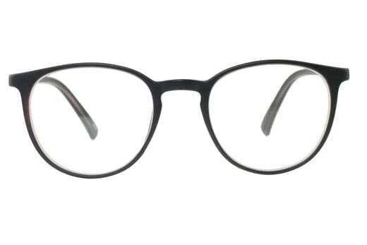 Lesebrille Victoria Linda schwarz frontal Produktbild