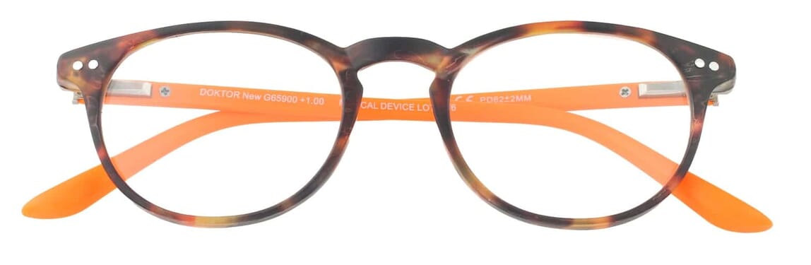 I NEED YOU reading glasses DOKTOR NEW havana-orange closed I NEED YOU reading glasses DOKTOR NEW havana-orange closed