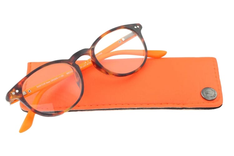 I NEED YOU reading glasses DOKTOR NEW havana-orange with case I NEED YOU reading glasses DOKTOR NEW havana-orange with case