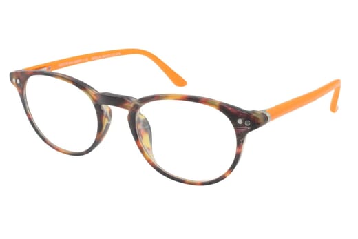 I NEED YOU reading glasses DOKTOR NEW havana-orange on the side