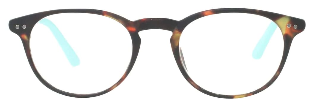 I NEED YOU reading glasses Doctor New Havana turquoise frontal Reading glasses I NEED YOU Doctor New Havana turquoise frontal