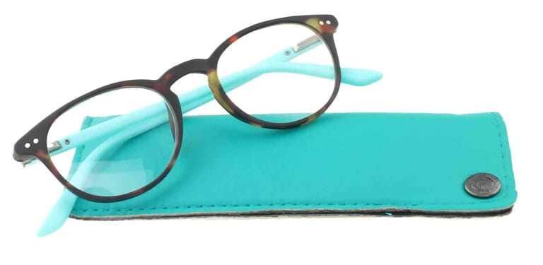 I NEED YOU reading glasses Doctor New Havana turquoise with case I NEED YOU reading glasses Doctor New Havana turquoise with case
