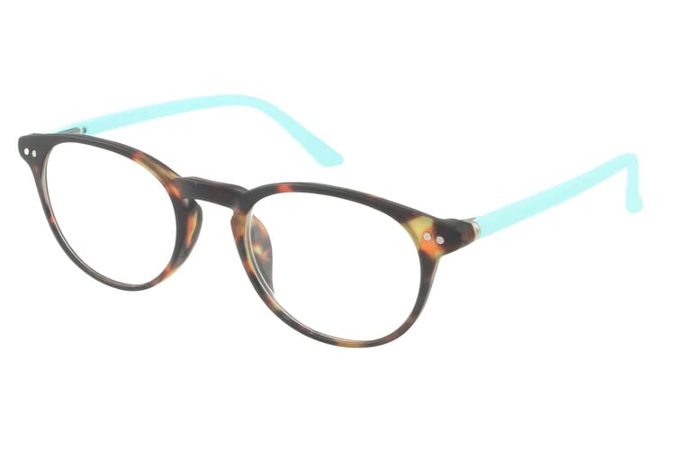 I NEED YOU reading glasses Doctor New Havana turquoise sideways Doctor New, Tortoise turquoise
