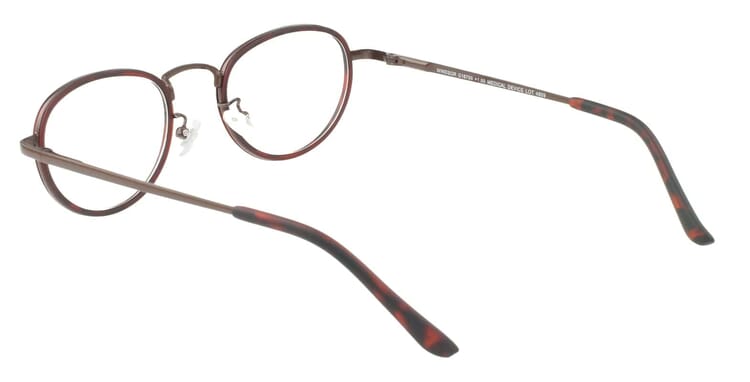 I NEED YOU Lesebrille Windsor Braun innen I NEED YOU Lesebrille Windsor Braun innen