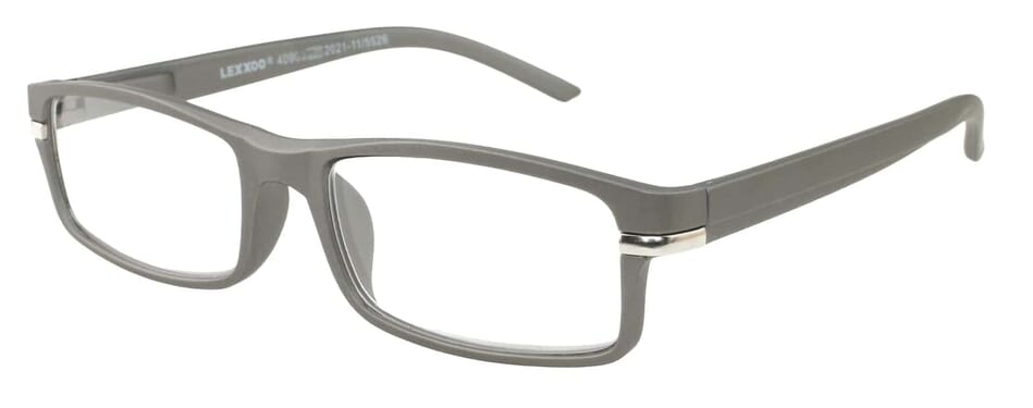LEXXOO Lesebrille 4090B anthrazit seitlich LEXXOO Lesebrille 4090B anthrazit seitlich