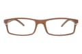 LEXXOO Lesebrille 4090B braun frontal Lesebrille LEXXOO 4090B braun frontal