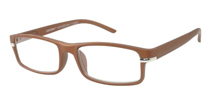 LEXXOO Reading glasses 4090B brown sideways LEXXOO Reading glasses 4090B brown sideways