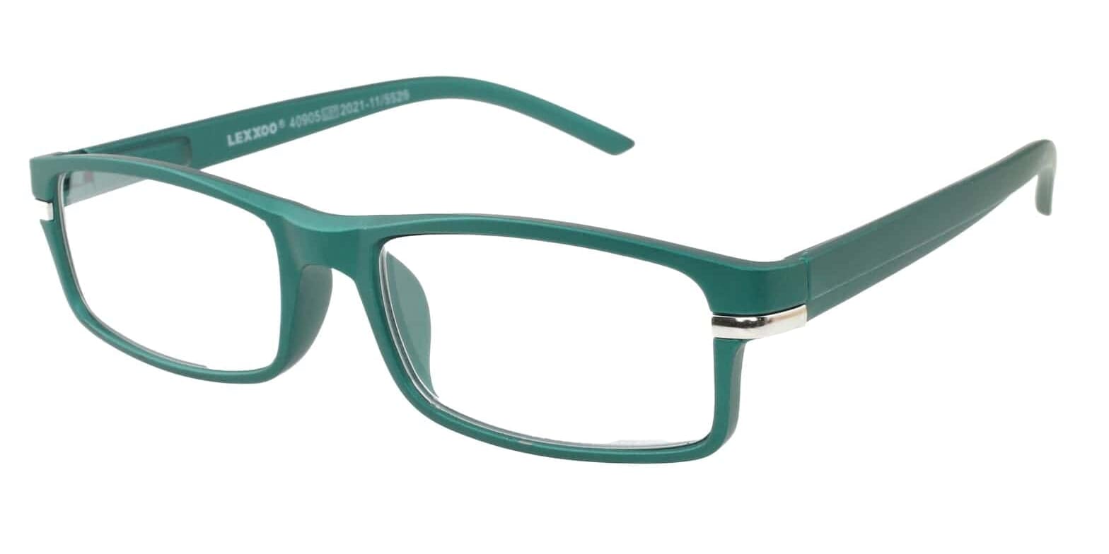 LEXXOO Lesebrille 4090B petrol seitlich