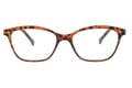 LEXXOO Lesebrille 4120A demi braun frontal Lesebrille LEXXOO 4120A demi braun frontal
