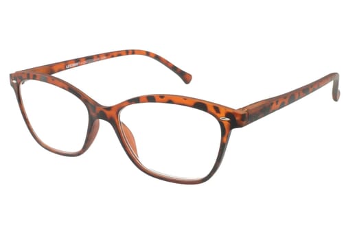 LEXXOO Reading glasses 4120A demi brown sideways