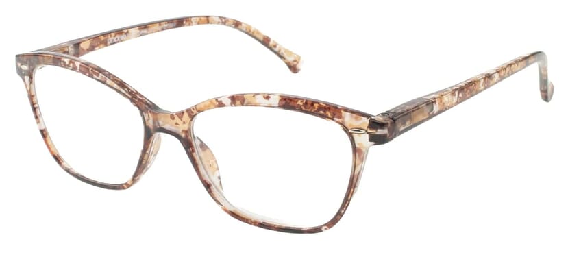 LEXXOO Lesebrille 4120A marmor beige seitlich LEXXOO Lesebrille 4120A marmor beige seitlich